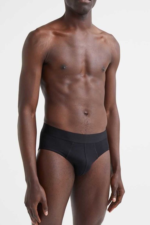 H&M 3-pack Cotton Briefs Men's Underwear Black | SNVTXKZ-59