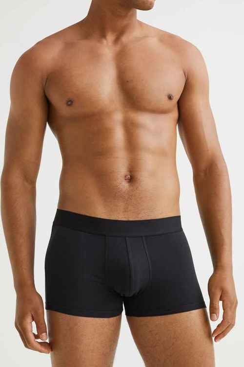 H&M 5-pack Short Boxer Shorts Men's Underwear Black | WRXEBDF-89