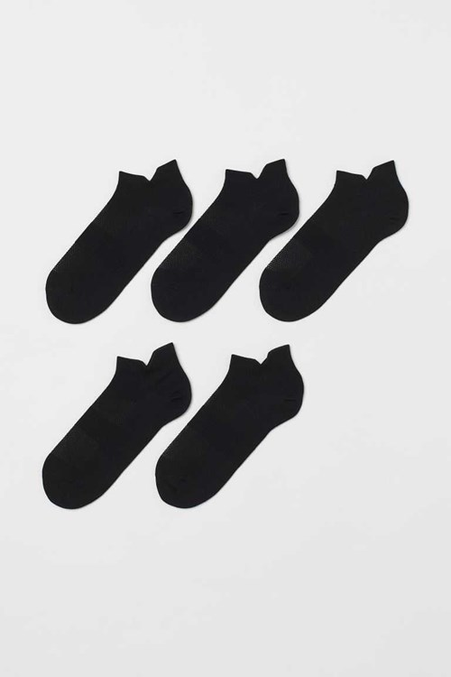 H&M 5-pack Sports Socks Kids' Activewear Black | UTNPGZQ-85