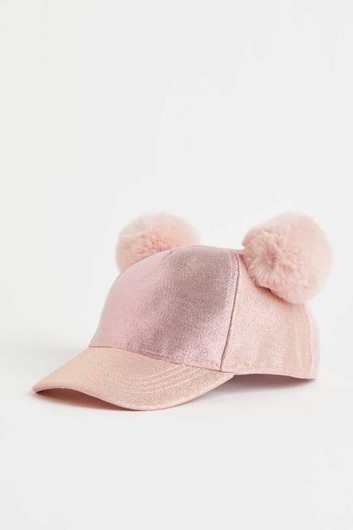 H&M Appliquéd Cap Kids' Accessories Light Pink | FBCAHYV-15
