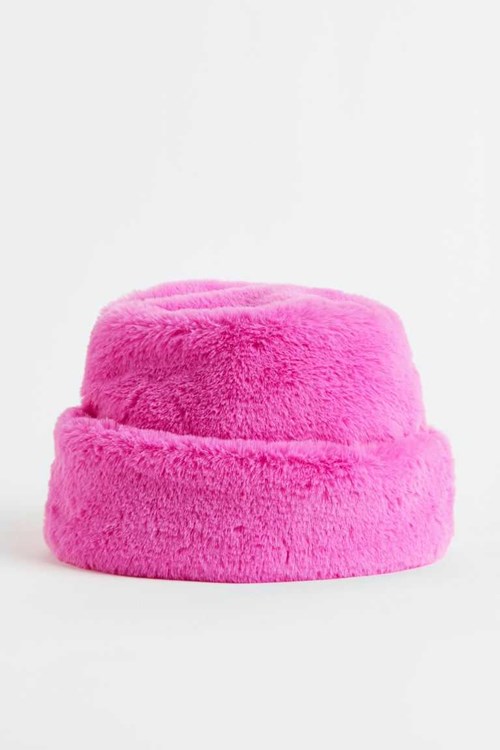 H&M Fluffy Hat Kids' Accessories Cerise | ZOTLFBD-81