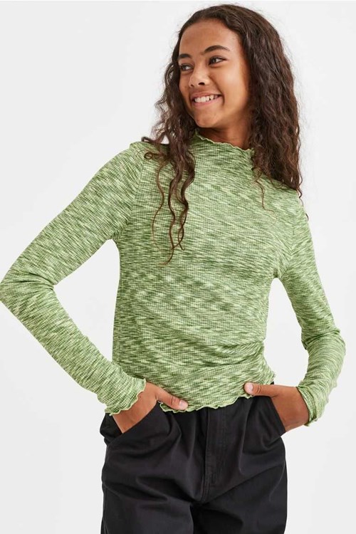 H&M Long-sleeved Tops Kids' Clothing Black | RGXYJTS-83
