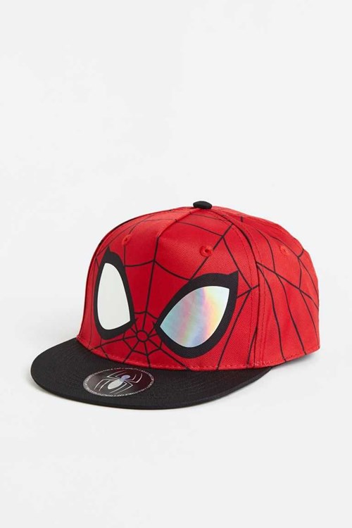 H&M Motif-detail Cap Kids' Accessories Red/Spider-man | UXZTCGB-59