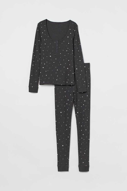 H&M Pajamas Women's Sleepwear & Loungewear Beige Melange | DEYSUFX-93