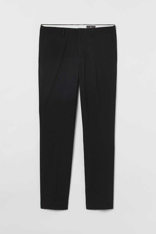 H&M Slim Fit Men's Suit Pants Dark Brown | OLAPICH-38