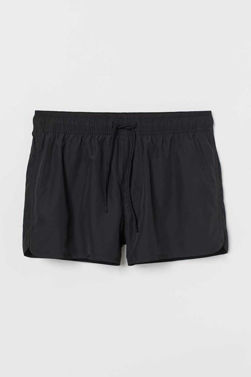 H&M Swim Shorts Men's Swimwear Dark Blue | UAQLJDO-50