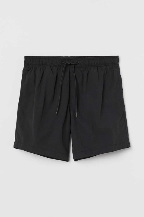H&M Swim Shorts Men's Swimwear Khaki green | VJHUXAL-98