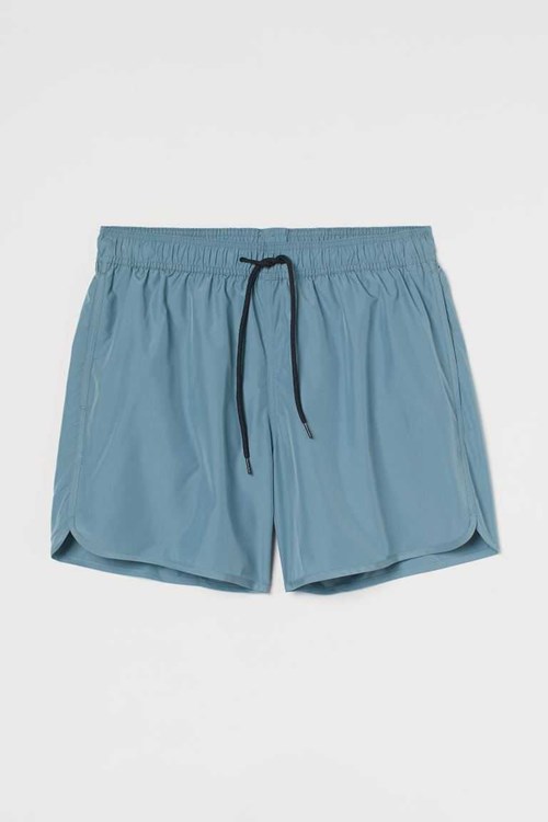 H&M Swim Shorts Men's Swimwear Light Blue | KRJVCDT-59