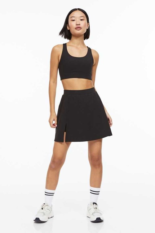 H&M Tennis Women's Skirts Black | DNSQYPT-52