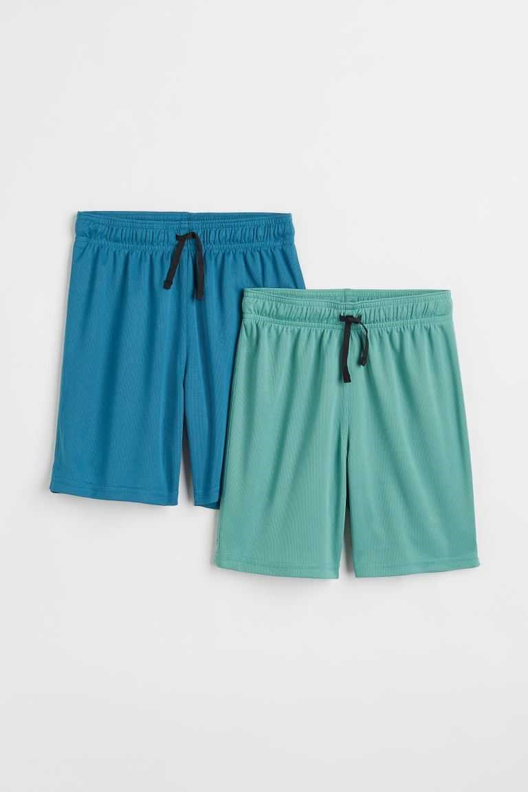 H&M 2-pack Sports Shorts Kids' Activewear Black | ASFXBHZ-75