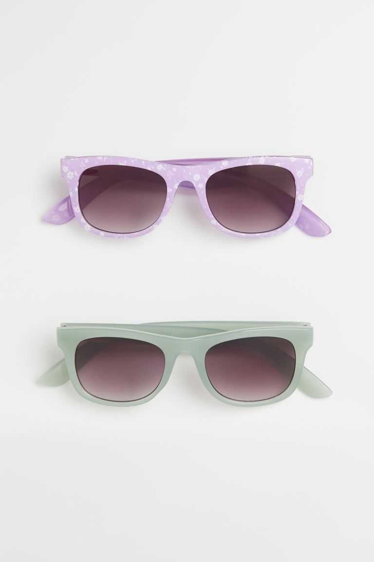 H&M 2-pack Sunglasses Kids\' Accessories Light Pink/Glittery | FJRWQEK-64