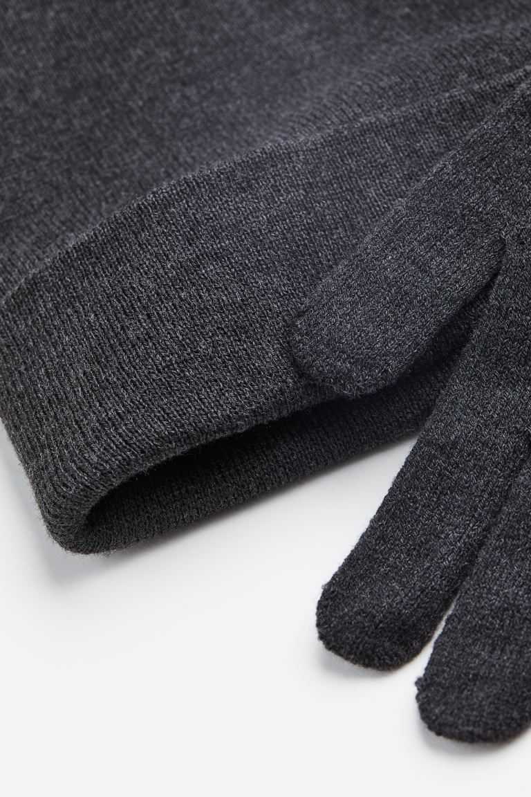 H&M 3-piece Fine-knit Men's Set Dark Gray | KIMZDQU-59