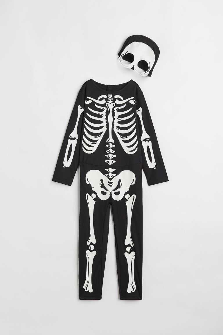 H&M Costume Kids' Costumes Black/Skeleton | YTVUHPQ-15