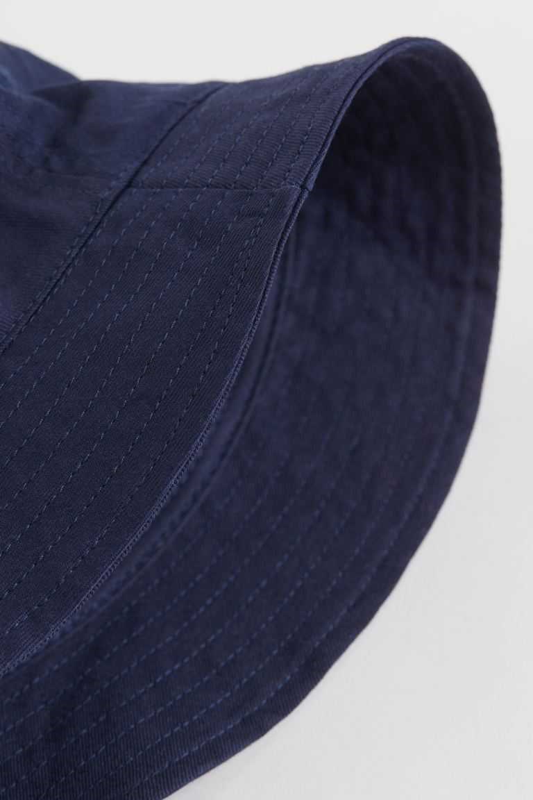 H&M Cotton Twill Bucket Hat Kids' Accessories Navy Blue | JIDNSBP-93