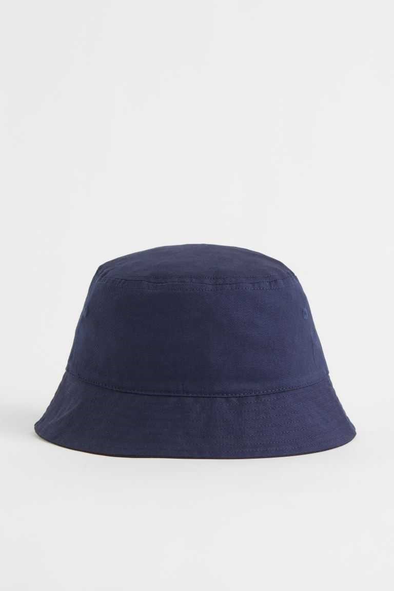 H&M Cotton Twill Bucket Hat Kids\' Accessories Navy Blue | JIDNSBP-93