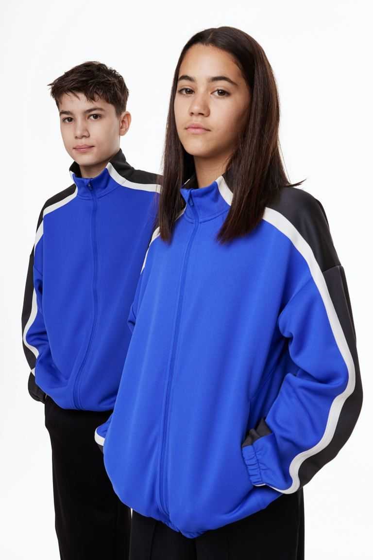 H&M Drymove™ Track Jackets Kids\' Sport Clothing Blue | GIJAZFQ-64