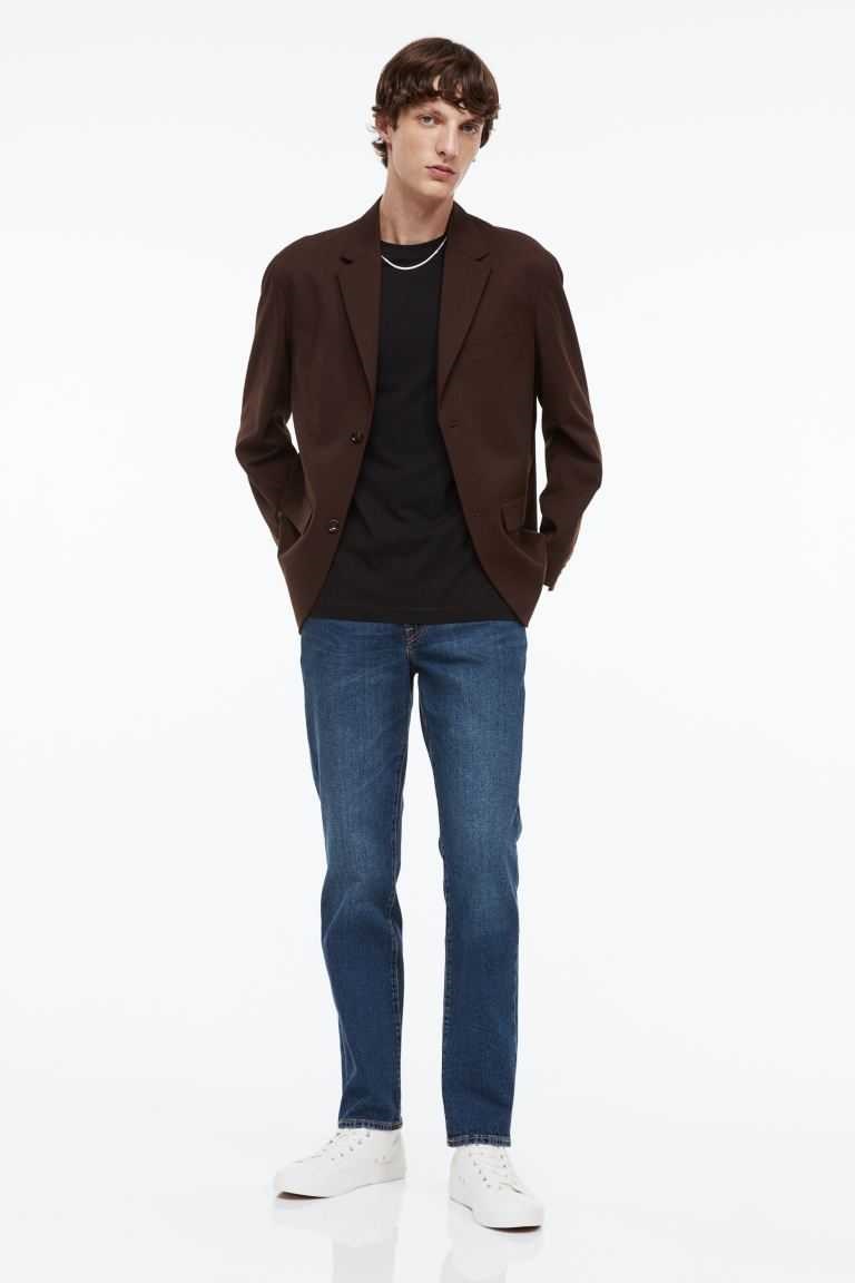 H&M Essentials No 2: THE Men\'s Jeans Denim Gray | JOIKQCL-92