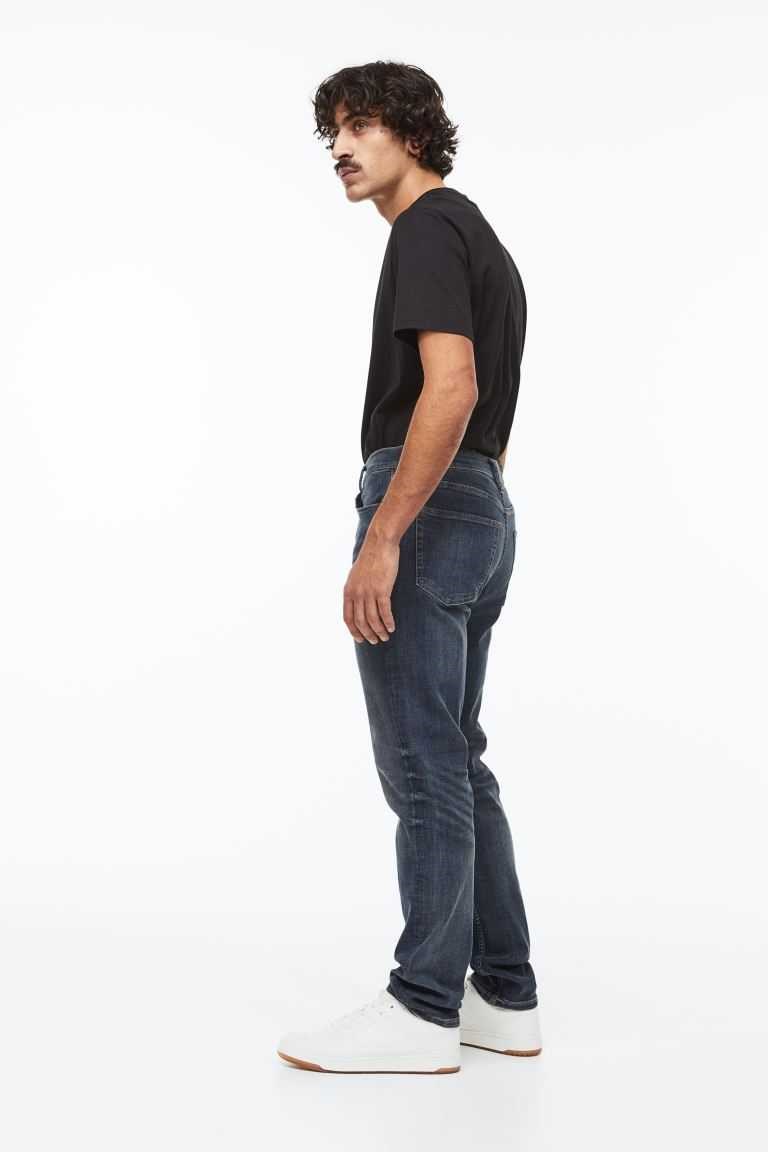 H&M Freefit® Slim Men's Jeans Dark denim blue | XYOFVSW-14