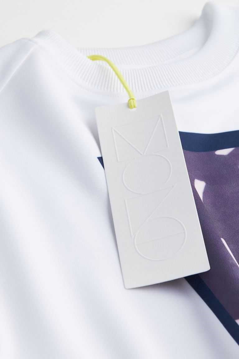 H&M Long-sleeved Basketball Shirts Kids' Activewear White/Basketball | UILEXGF-72