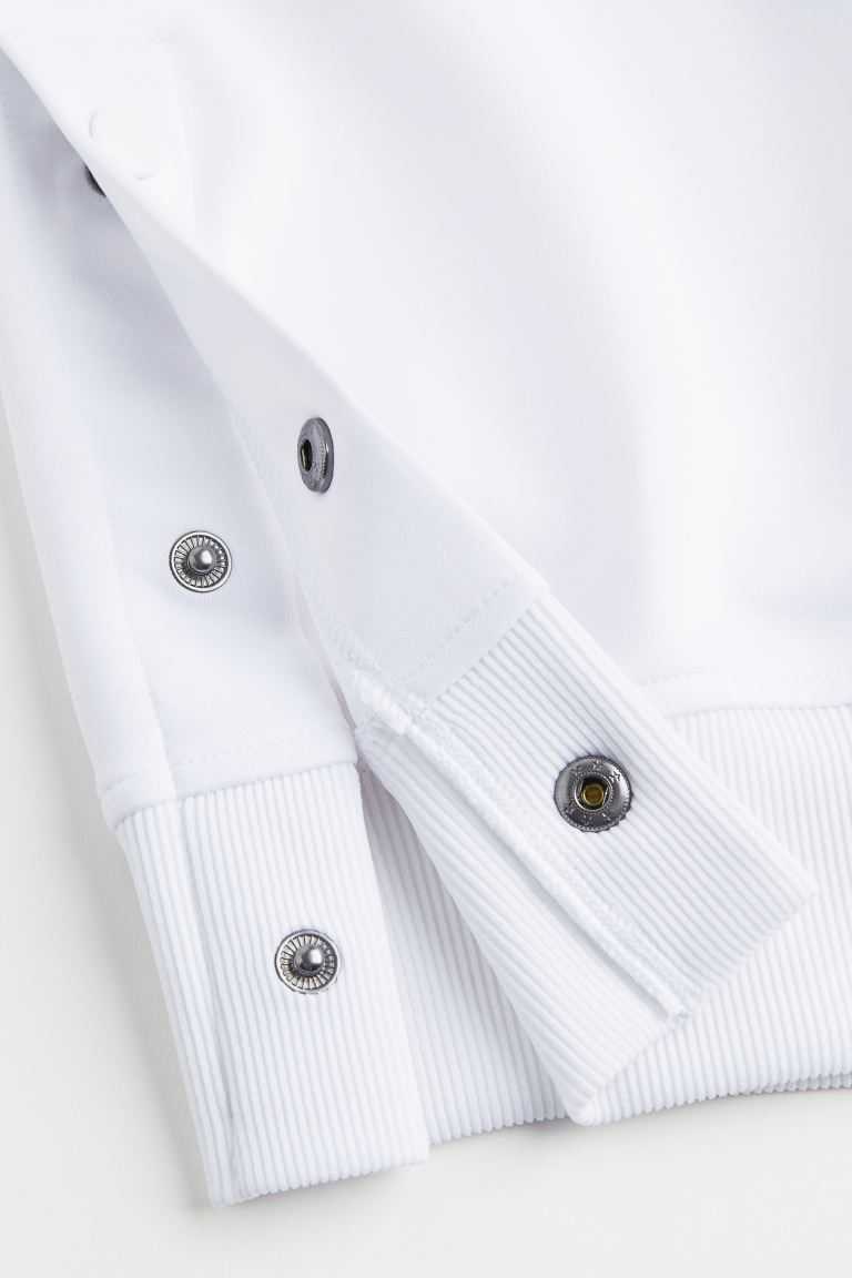 H&M Long-sleeved Basketball Shirts Kids' Activewear White/Basketball | UILEXGF-72