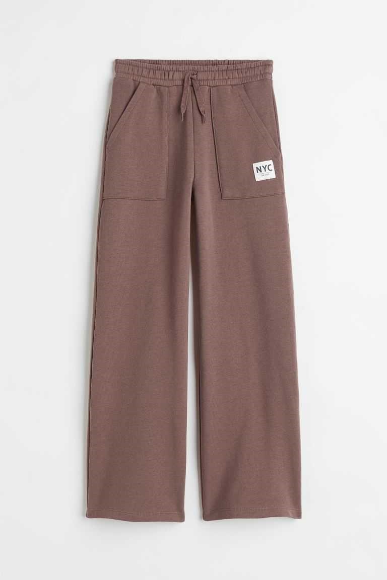 H&M Loose Fit Joggers Kids' Clothing Brown | HJZMWFQ-86