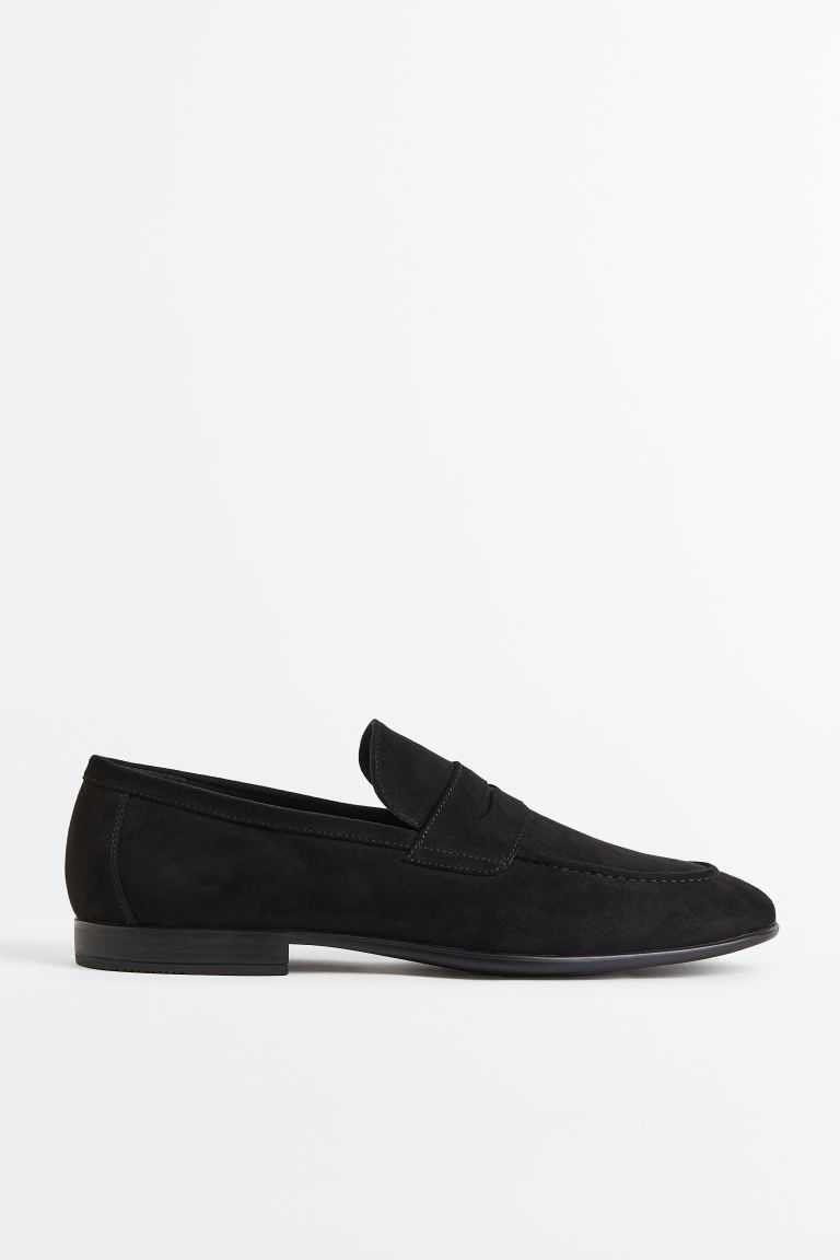 H&M Men's Loafers Black | XTUVPEB-78