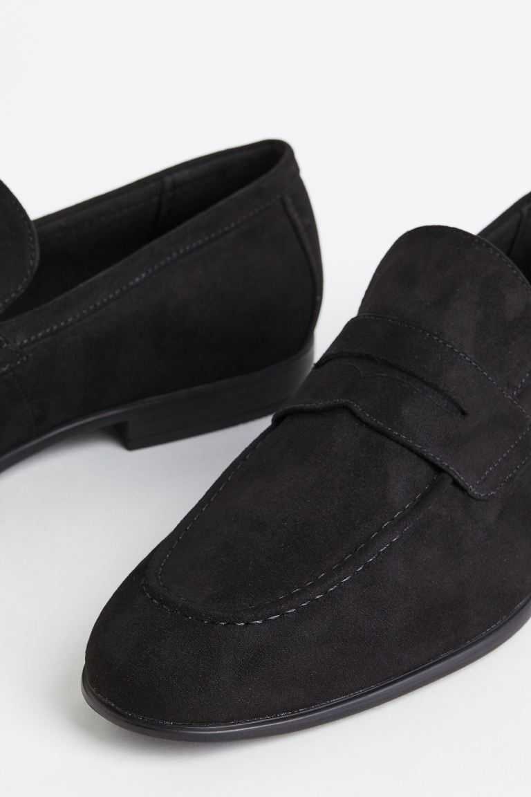 H&M Men's Loafers Black | XTUVPEB-78