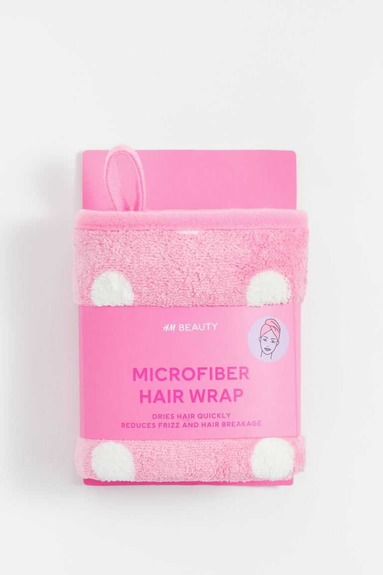 H&M Microfiber Hair Women\'s Towel Pink | ITOQKDL-51