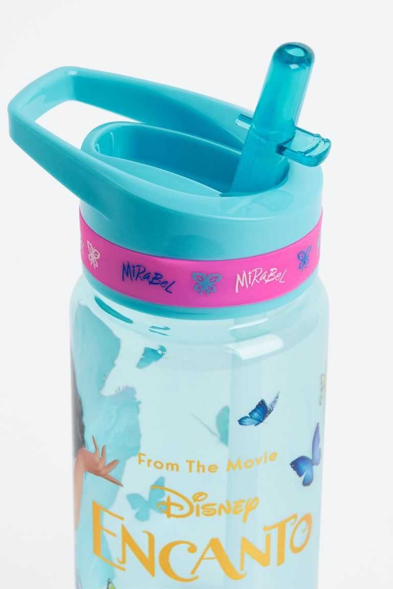 H&M Printed Water Bottle Water Bottle Kids' Accessories Bright blue/Sonic the Hedgehog | STPHNJA-53