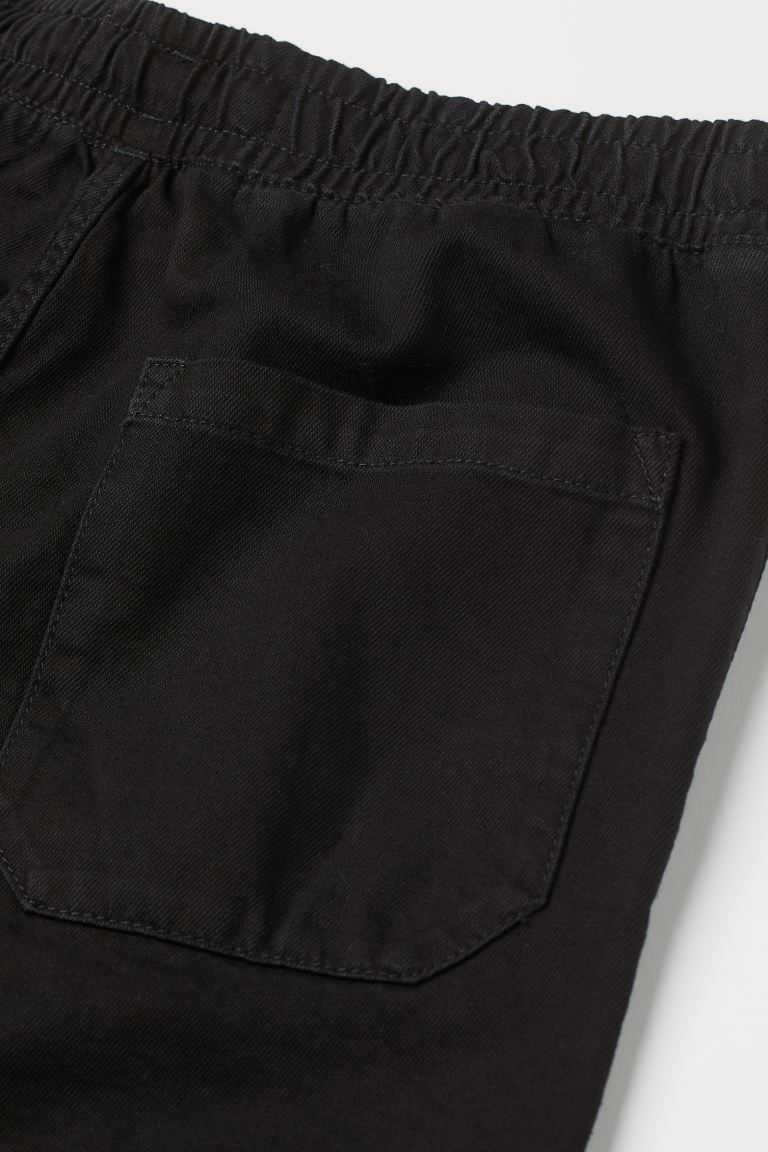H&M Regular Denim Jogger Men's Shorts Denim Blue | FMPXQIK-92