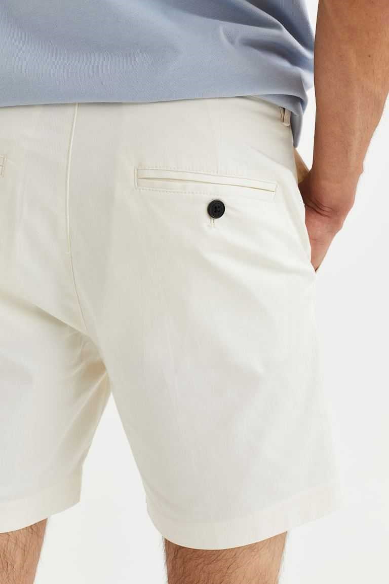 H&M Regular Fit Chino Men's Shorts Teal | LGTFEYQ-34