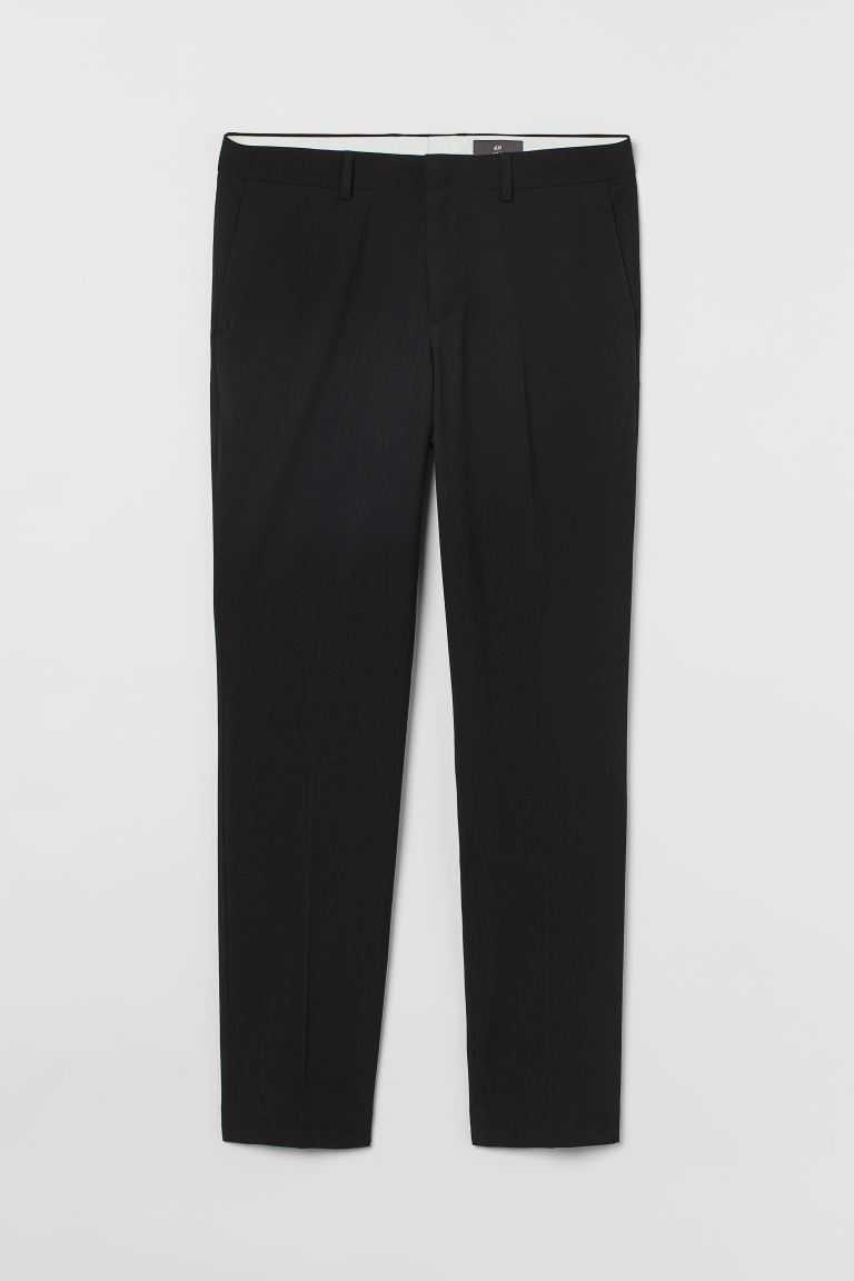 H&M Slim Fit Men\'s Suit Pants Dark Gray-green | GWNXLBH-69