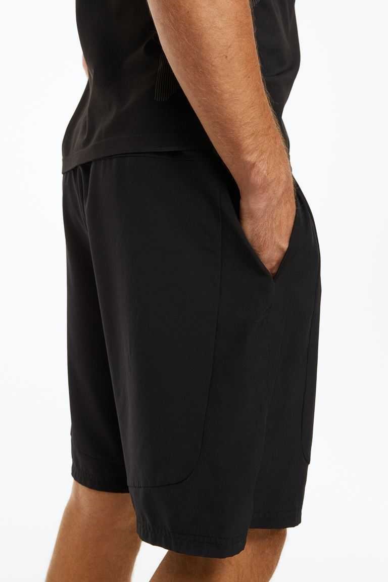 H&M Sports Shorts Men's Sport Clothing Black | WRQCLVI-03