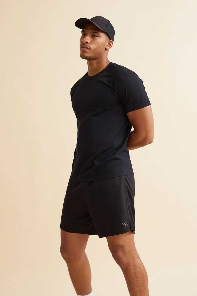 H&M Sports Shorts Men's Sportswear Black | JNLISEB-81