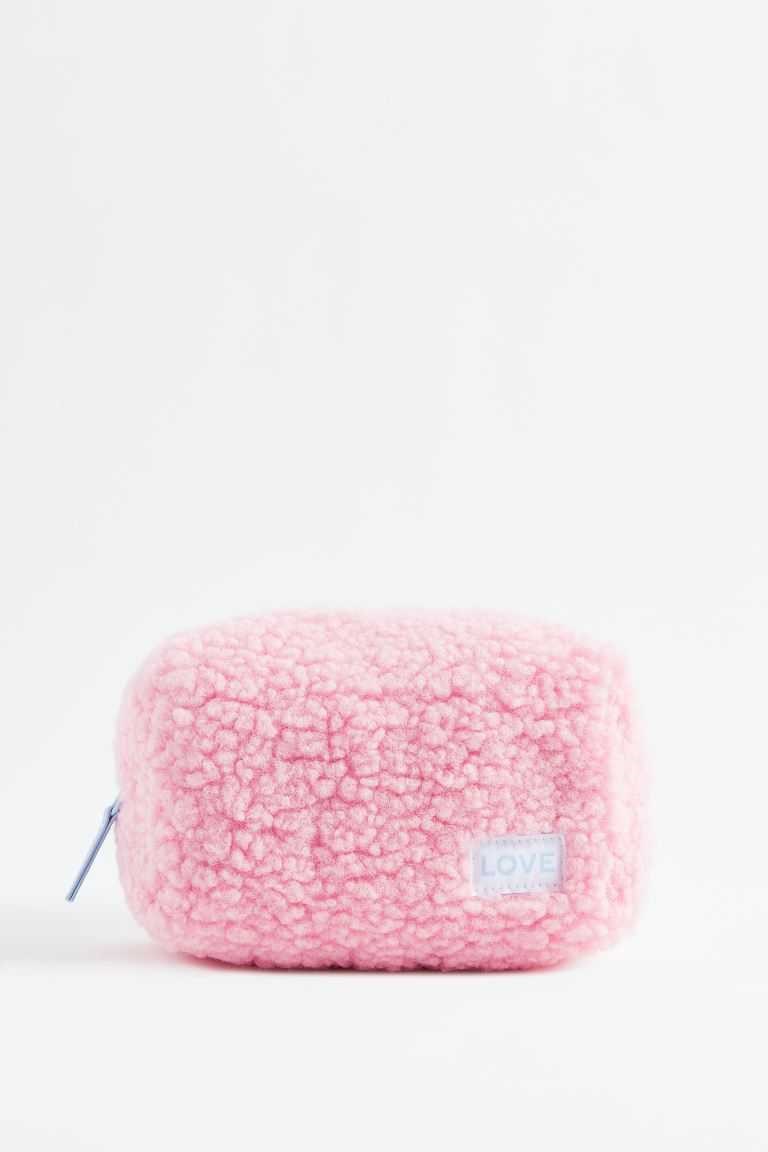 H&M Teddy Women\'s Toiletry Bag Light Pink | OKNJFXW-67