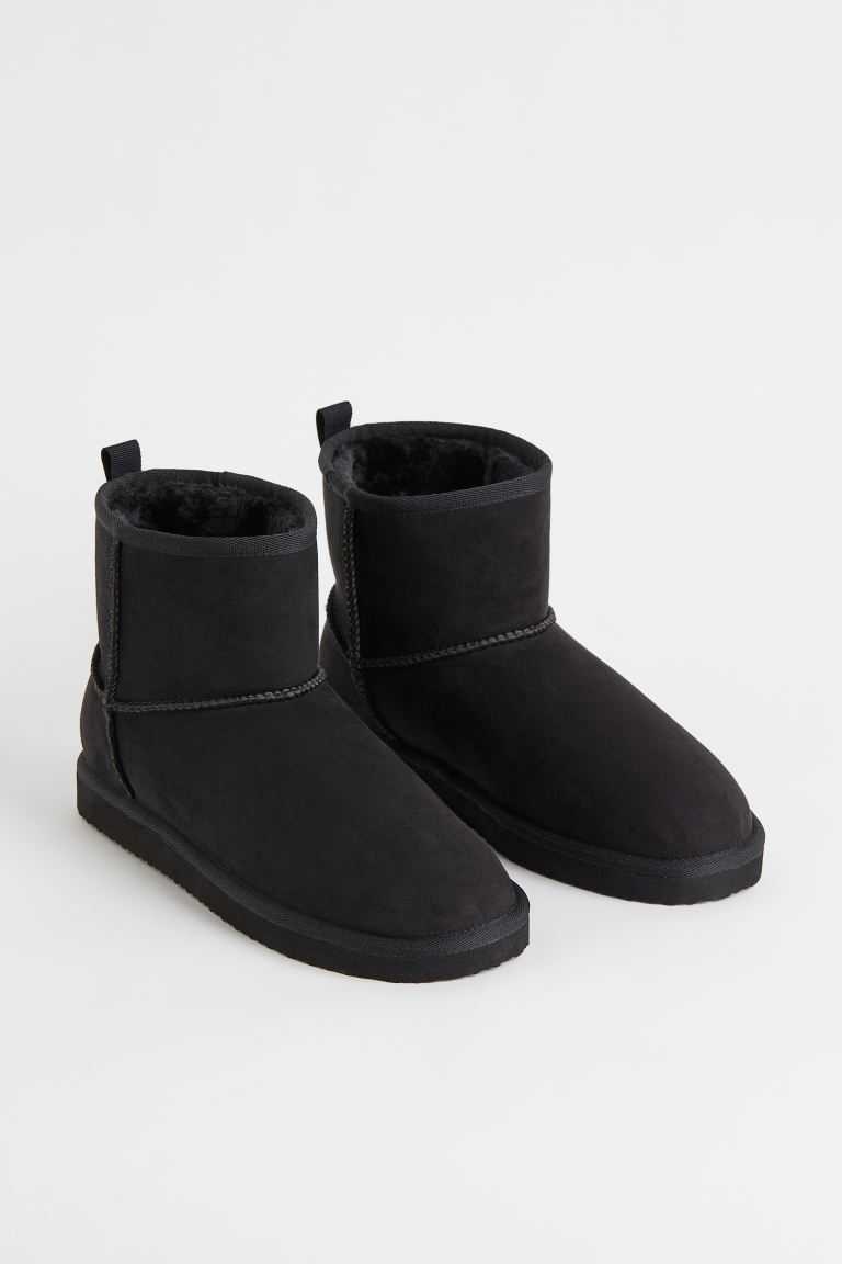 H&M Warm-lined Men's Slip On Boots Light Brown | ILZHMTW-04